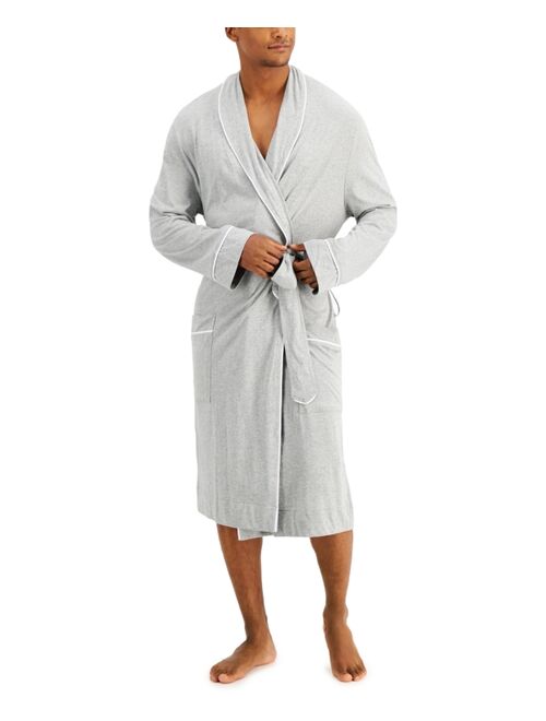 CLUB ROOM Men's Tipped Robe, Created for Macy's