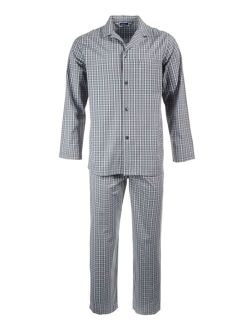 Men's Triple Window Check Pajama Set, Created for Macy's