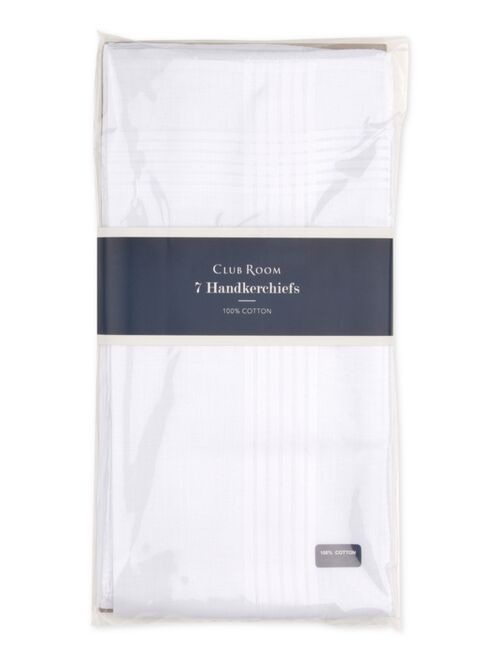CLUB ROOM Men's 7-Pc. Cotton Handkerchiefs