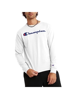 Men's Long Sleeve T-shirt, Classic T-shirt for Men (Reg. Or Big & Tall)