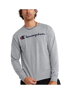 Men's Long Sleeve T-shirt, Classic T-shirt for Men (Reg. Or Big & Tall)