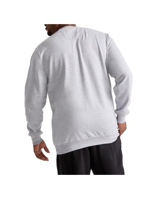 Champion Men's Crewneck, Powerblend Fleece Sweatshirt, Crewneck Sweatshirts (Reg. Or Big & Tall)