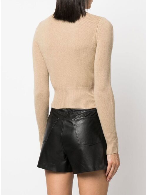 Diesel M-Areesa logo-embroidered jumper