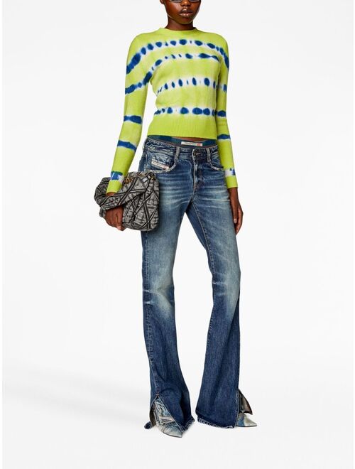 Diesel M-Valaxa tie-dye jumper