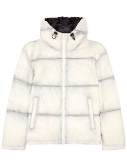 W-Baskin hooded down jacket
