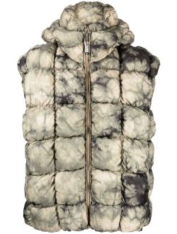 W-Ralle-Sl hooded padded gilet