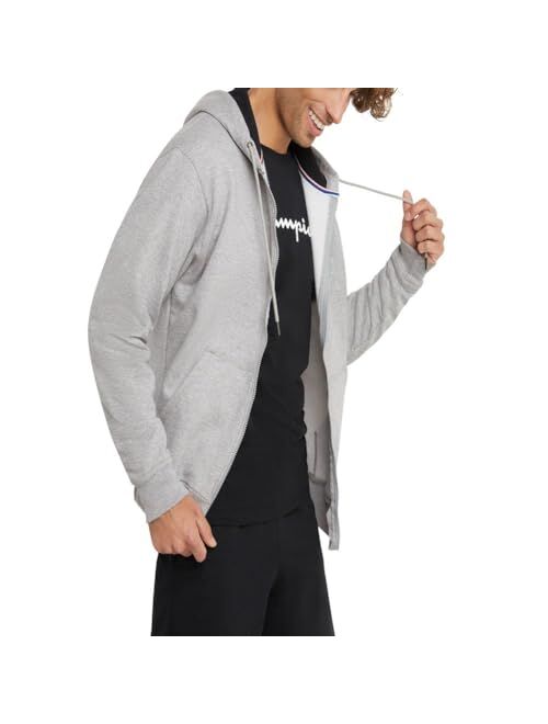Champion Men's Zip-Up Hoodie, Powerblend, Zip-Up Hoodie Sweatshirt for Men (Reg. or Big & Tall)