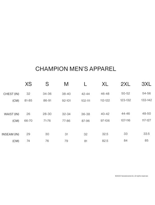 Champion Men's Zip-Up Hoodie, Powerblend, Zip-Up Hoodie Sweatshirt for Men (Reg. or Big & Tall)