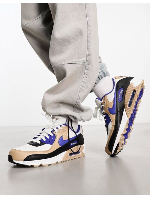 Nike Air Max 90 Gore-tex sneakers in hem and black