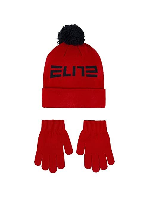 Nike Big Kids' Elite Beanie and Gloves Set