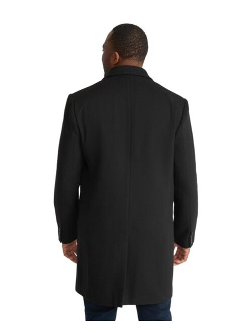 JOHNNY BIGG Men's Big & Tall Brentford Wool Overcoat