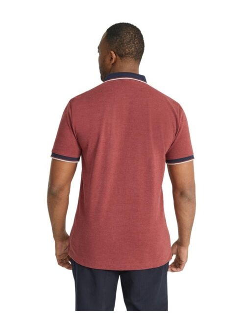 JOHNNY BIGG Men's Big & Tall Trent Contrast Polo Shirt