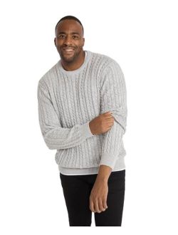 Mens Rudy Cable Sweater Big & Tall