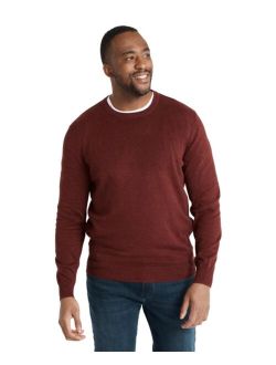 Mens Essential Crew Neck Sweater Big & Tall