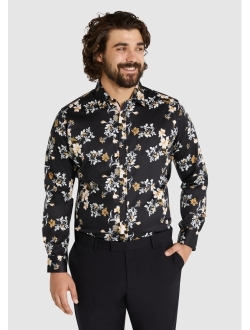 Men's Big & Tall Miles Floral Print Shirt