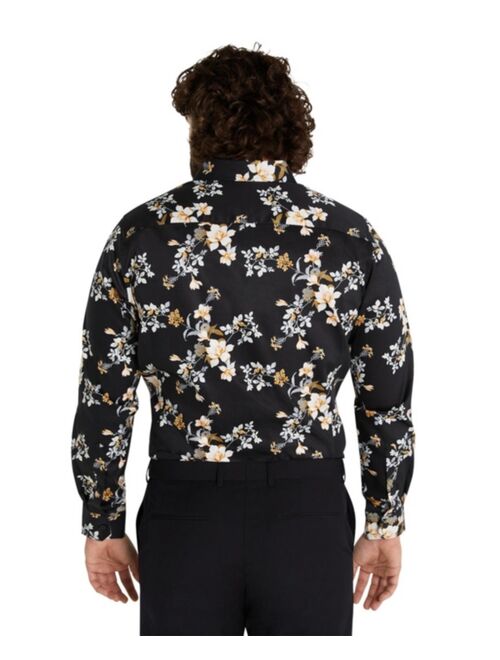 Johnny Bigg Men's Big & Tall Miles Floral Print Shirt