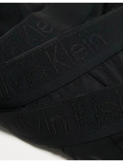 Calvin Klein CK Black 3-pack briefs in black