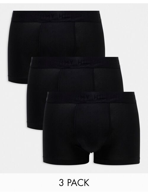 Tommy Hilfiger Everyday Luxe 3-pack briefs in black