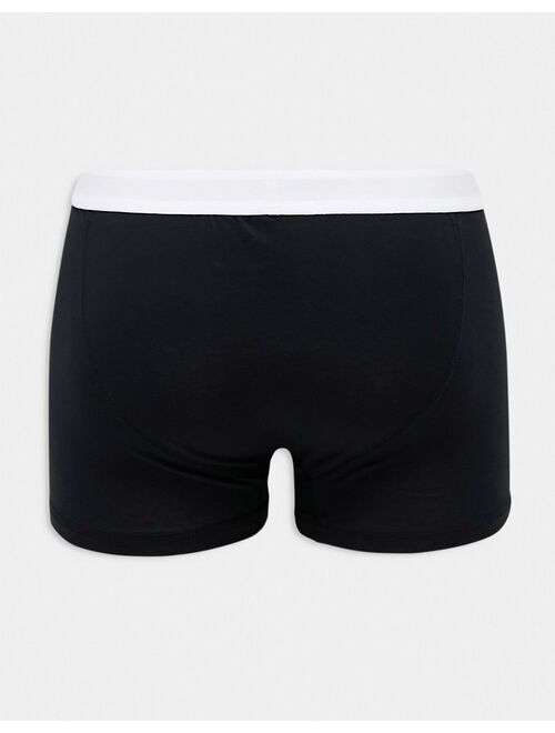 Topman 7 pack trunks in black, white, gray heather and neutrals