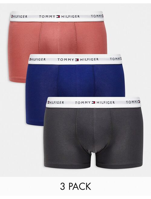 Tommy Hilfiger 3 pack trunks in multi