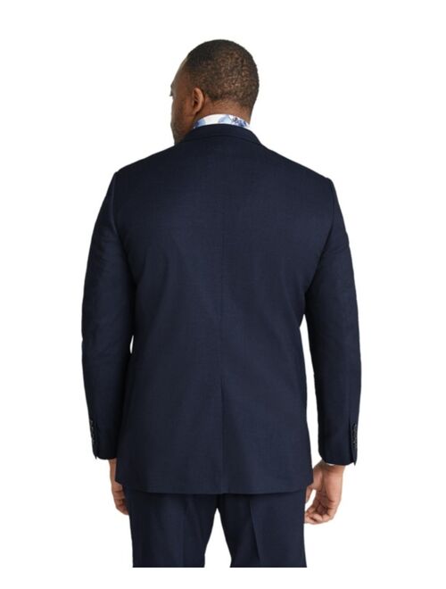 JOHNNY BIGG Men's Big & Tall Diego Textured Stretch Suit Jacket