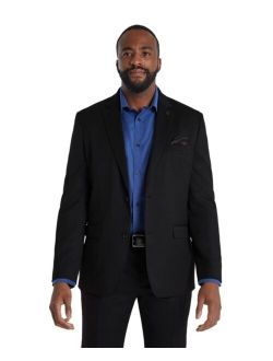 Men's Big & Tall Vitori Textured Stretch Suit Jacket