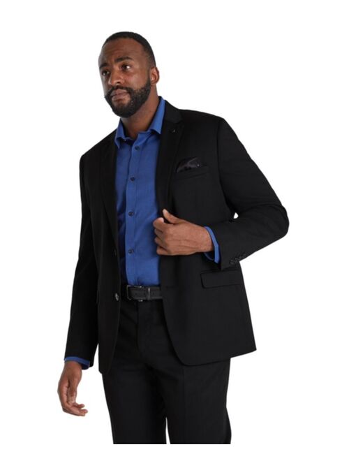 JOHNNY BIGG Men's Big & Tall Vitori Textured Stretch Suit Jacket