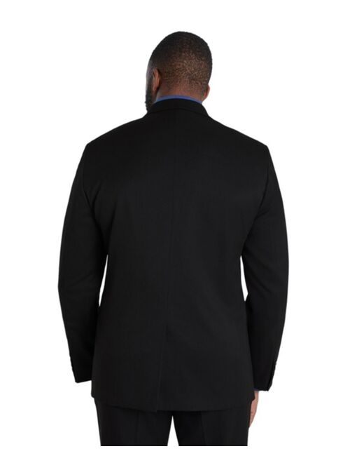 JOHNNY BIGG Men's Big & Tall Vitori Textured Stretch Suit Jacket