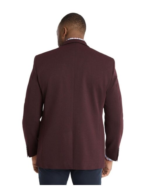 JOHNNY BIGG Men's Big & Tall Milton Textured Stretch Blazer Suit