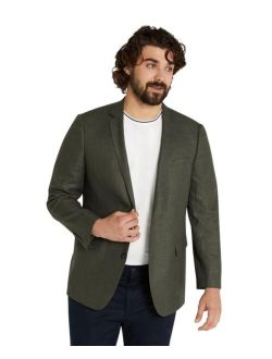 Men's Big & Tall Harrison Textured Stretch Blazer Suit