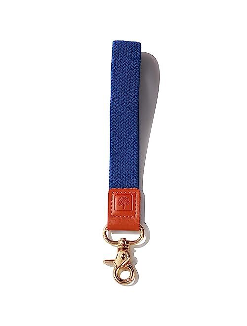 PikPok Mart Wristlet Keychain Lanyard, Stretchy Wrist Lanyard for Keys, Elastic Braided Key Chain Strap ID Badge Wallet Holder