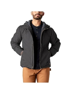 Men's Duck Canvas High Pile Fleece Lined Jacket