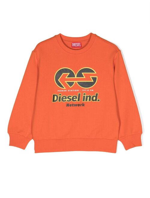 Diesel Kids graphic-print sweatshirt