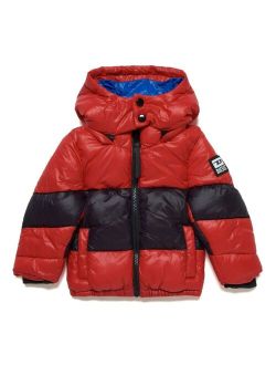 Kids Joryb colour-block padded jacket