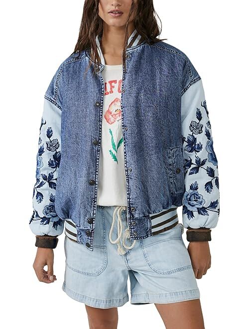 Free People Team Spirit Jacket