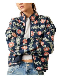 Women's Chloe Cotton Floral Quilted Jacket