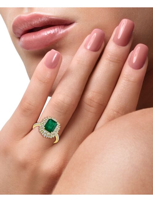 EFFY COLLECTION EFFY Emerald (2-1/5 ct. t.w.) & Diamond (1/2 ct. t.w.) Ring in 14k Gold