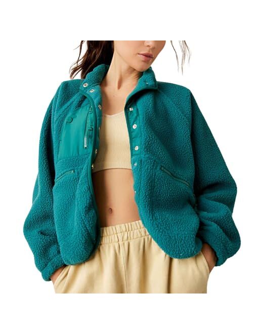 Free People womens Hit the Slopes Jacket