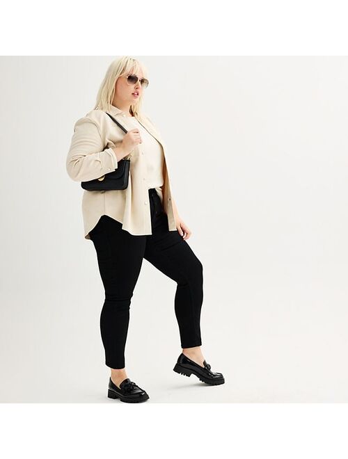 Plus Size Truth Long Sleeve Faux Suede Shacket