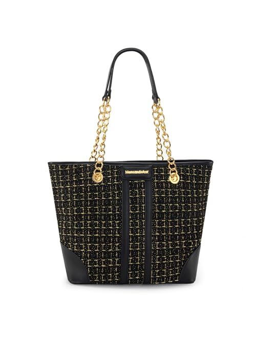 Montana West Large Chain Shoulder Bag for Women Hobo Handbags Tote Purse