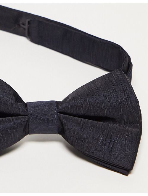 French Connection Bow Tie In Navy