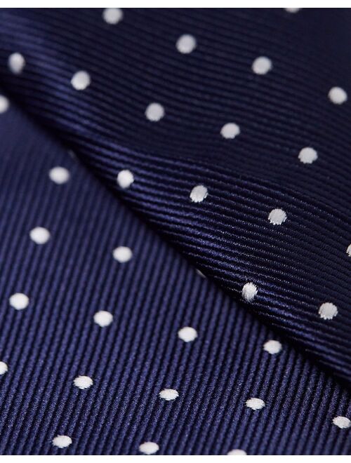 French Connection navy pocket square