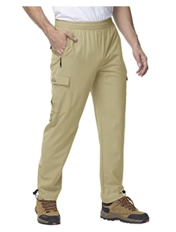 Gopune Men's Hiking Cargo Pants Lightweight Quick Dry Stretch Outdoor Camping Fishing Pants