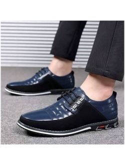 Shein Men'S Dress Shoes Fashion Oxford Shoes Leather Business Shoe For Men Casual Comfortable