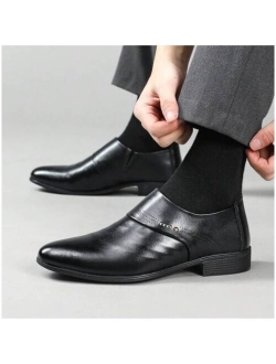 Shein Mens Dress Shoes Fashion Oxford Shoes Business Leather Shoe For Men Casual