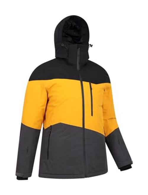 Mountain Warehouse Wipeout Mens Ski Jacket - Waterproof, Breathable, Taped Seams