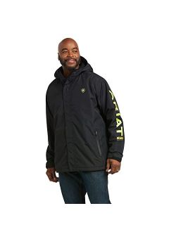 Men's Rebar Stormshell Logo Waterproof Jacket