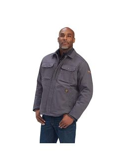 Men's Rebar Duracanvas Sherpa-Lined Coat