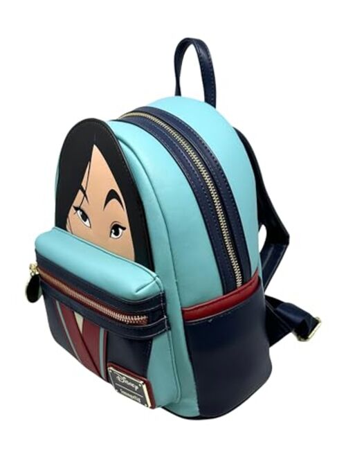 Loungefly Disney Mulan Cosplay Womens Double Strap Shoulder Bag Purse