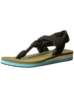 Chooka Women's Yoga Mat Footbed Sling Sport Sandal Flip-Flop